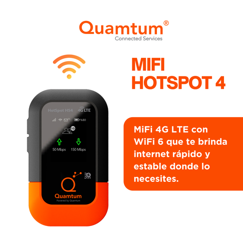 Quamtum HS4 - MIFI HotSpot WiFi 6